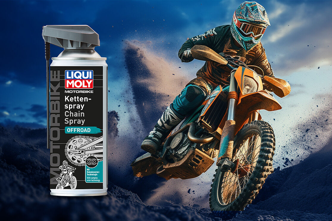 그린 체인 리액션 — LIQUI MOLY 오프로드 체인 스프레이 출시