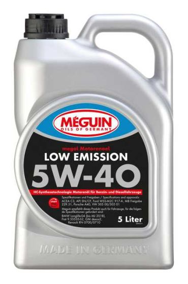 메골 Low SAPS 합성유 5W-40